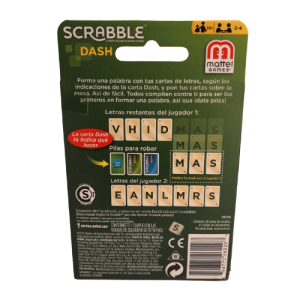 Juego de cartas Scrabble