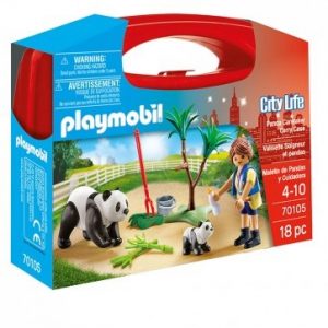 Playmobil City Life 70105, Cuidadora de pandas