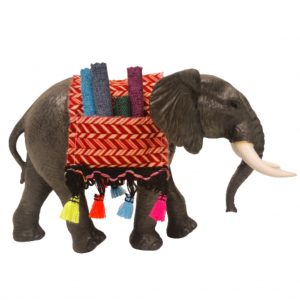 Navidad Belén Gran elefante vendedor de alfombras antiguo Egipto, crea escenas únicas en tu Belén o Pesebre